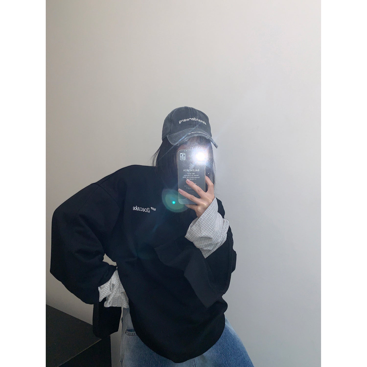 Loose Fit Logo Sweat / OS10355