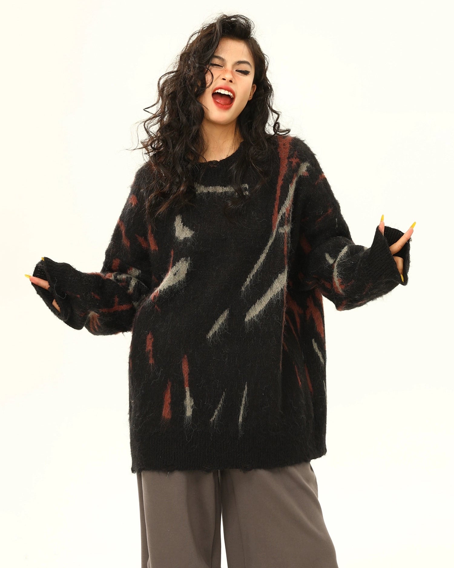 Mohair Knit Top / WA10176