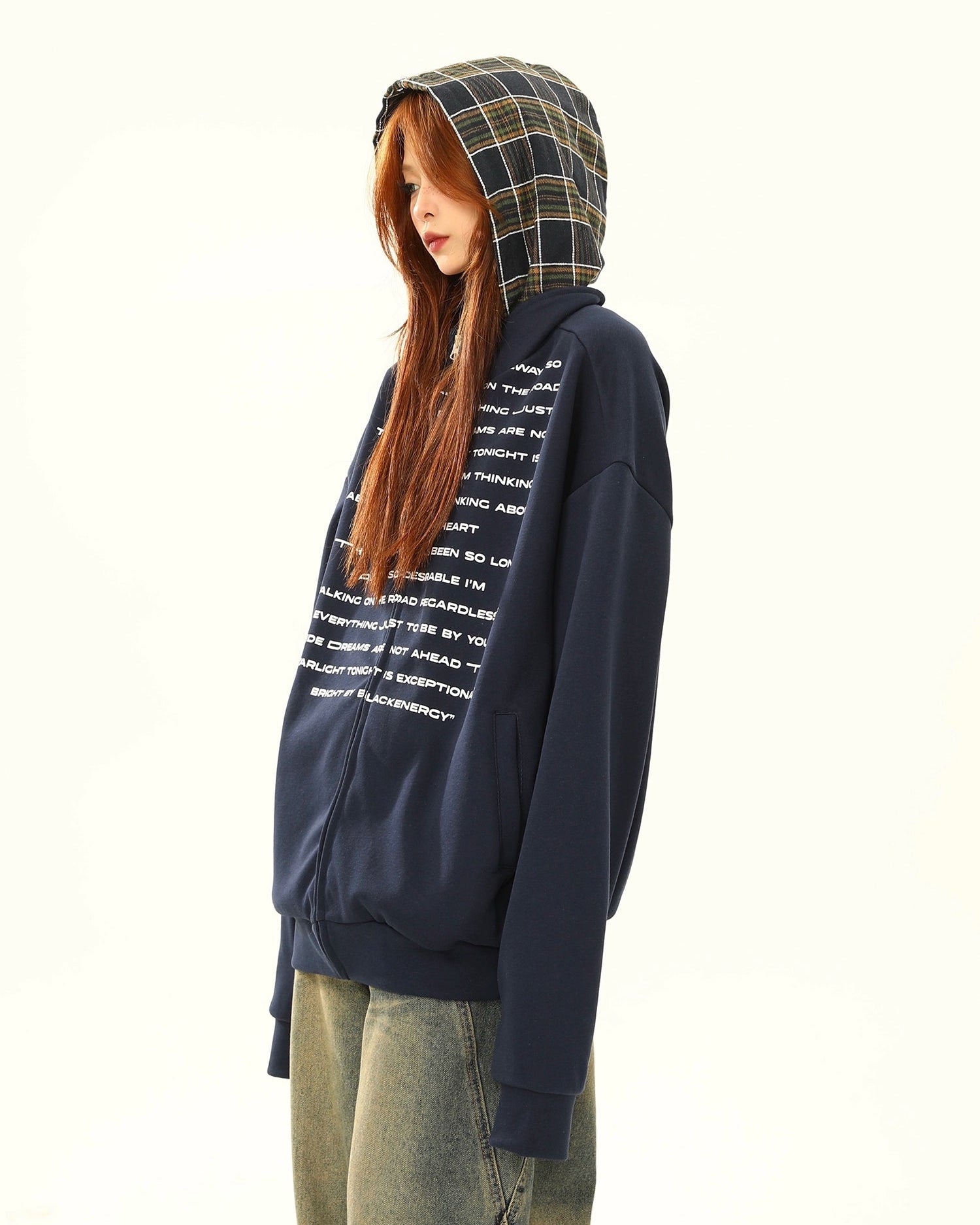 Zippered Hoodie Parka / WA10177