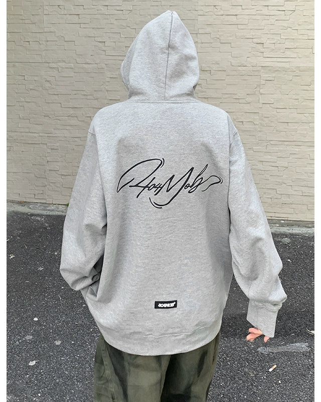 Cursive Writing Hoodie  / MG10144