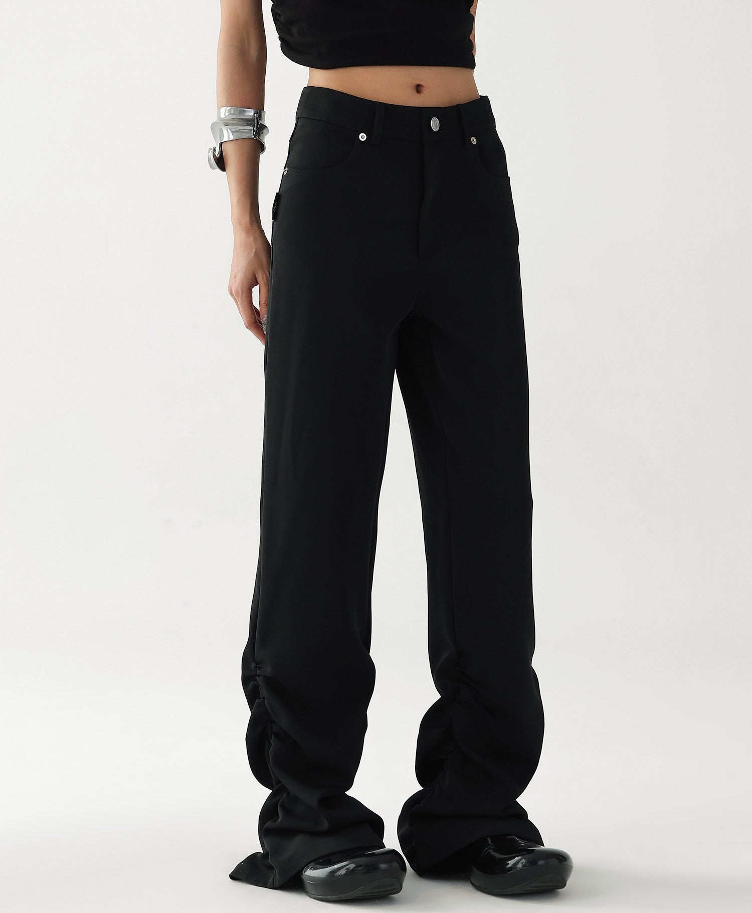 Draped Wide Pants　AS10544