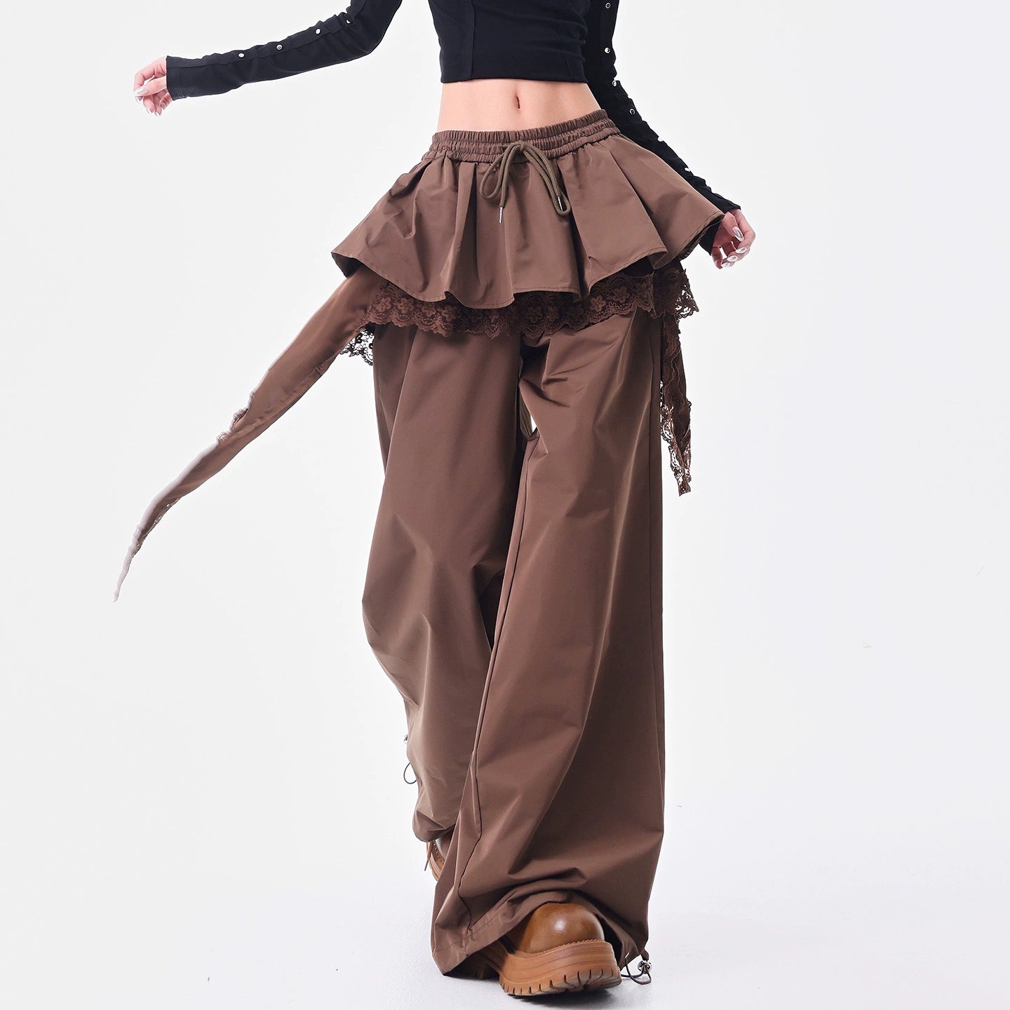 Skirt Layered Pants / KS10155