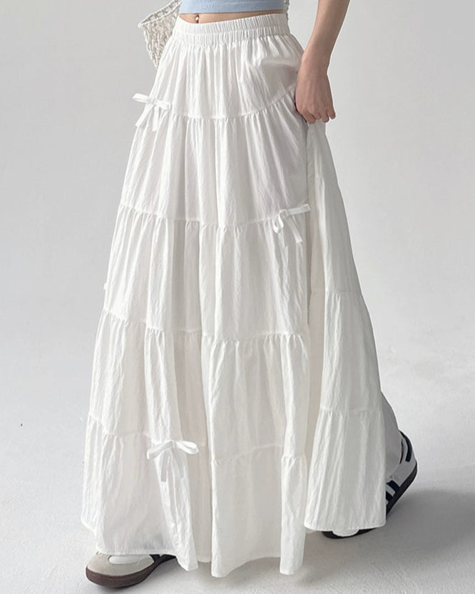 A-Line Ribbon Skirt / MY10023