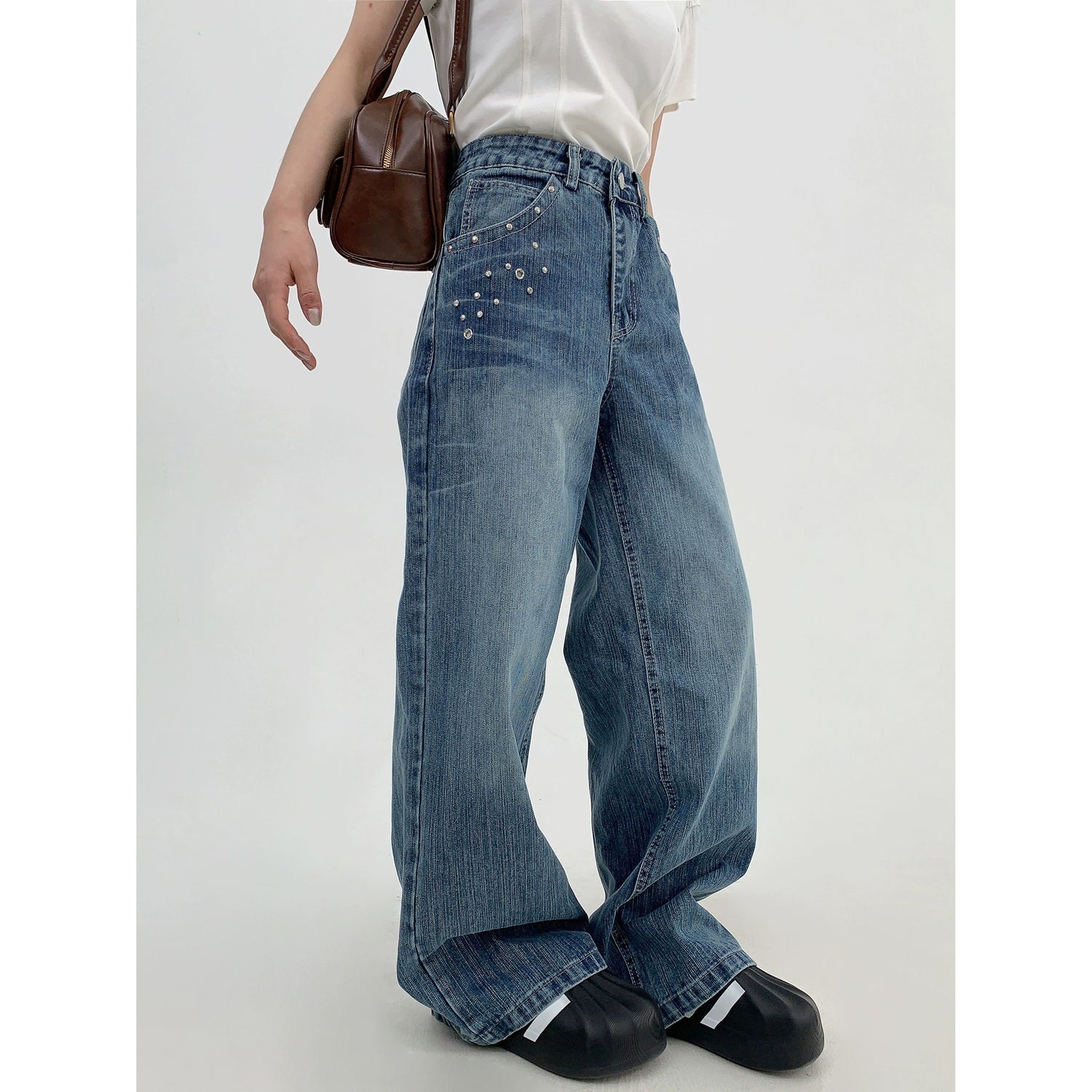 Wide Denim Pants / OS10097