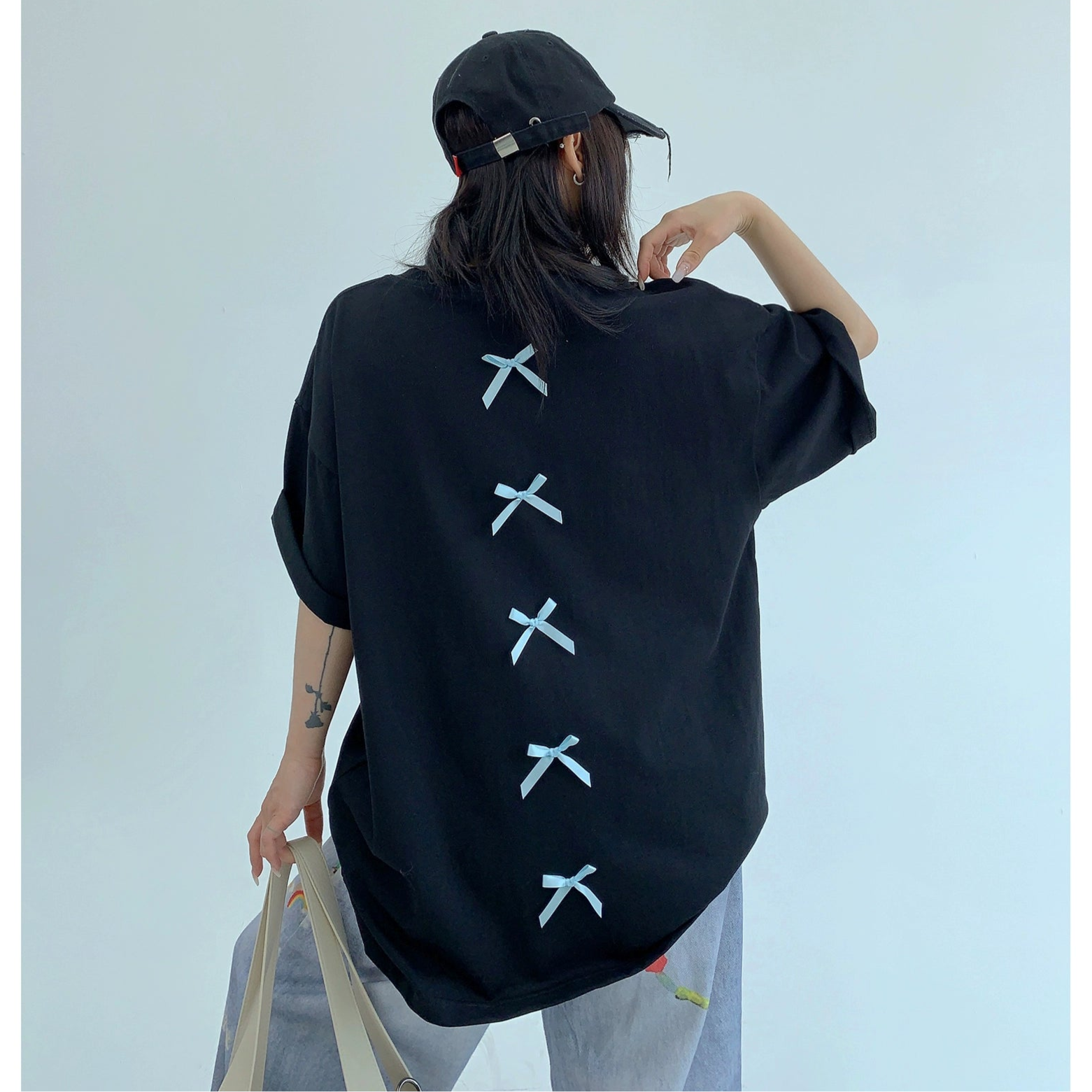 Loose Bow S-Tee / OS10064