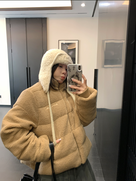 Quilted Boa Jacket / OS10330