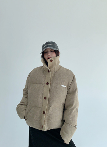 High Neck Puffer Jacket / OS10306