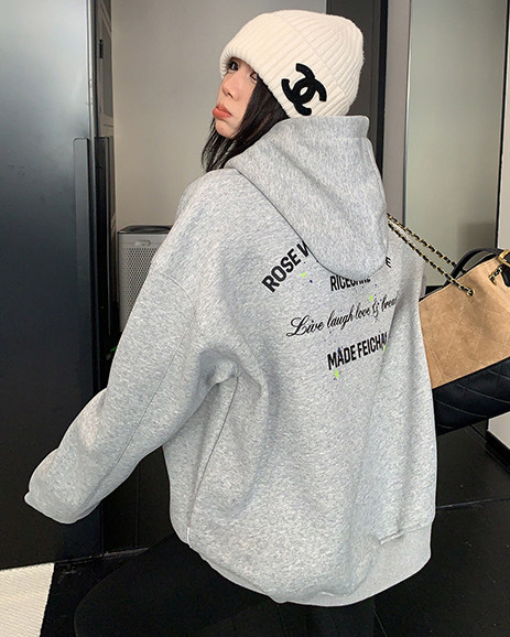 Loose Sweat Hoodie / OS10393