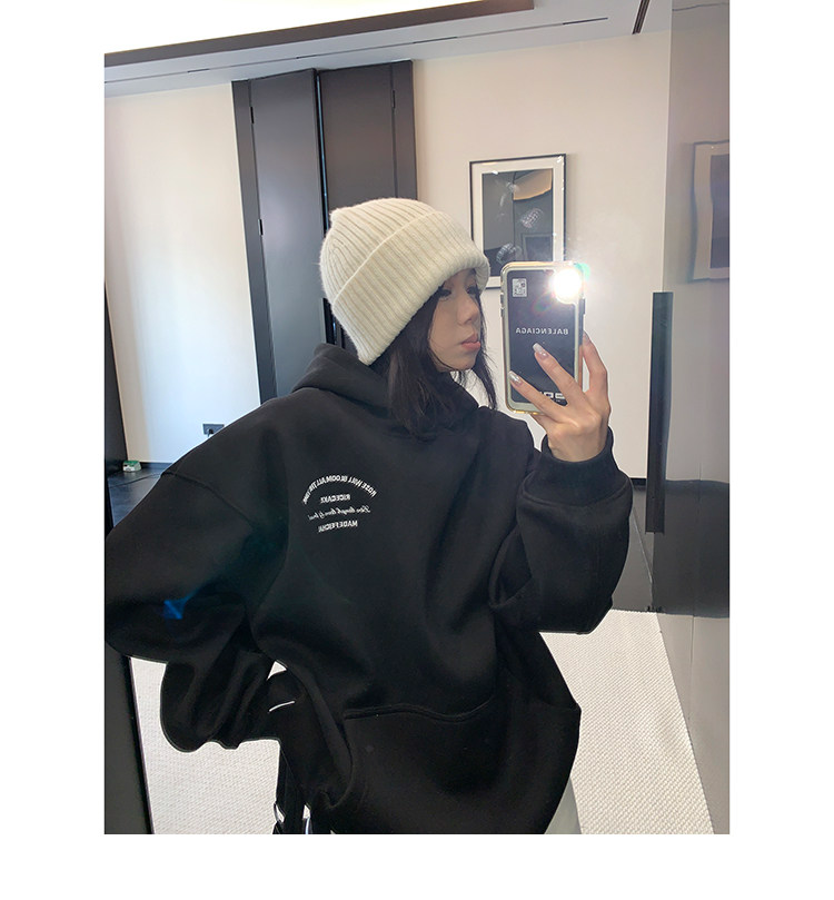 Loose Sweat Hoodie / OS10393