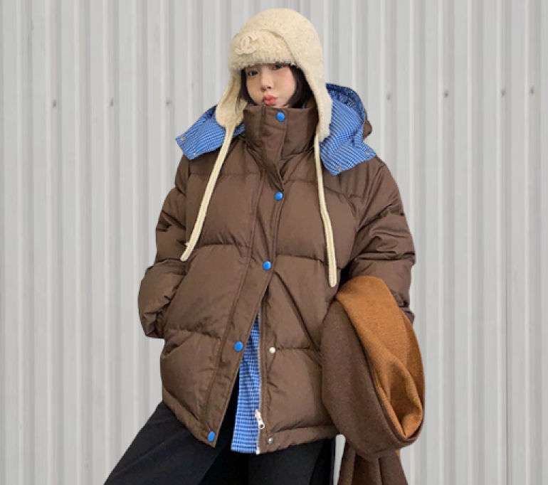 Hood Puffer Jacket / OS10340